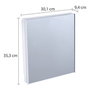 Armário de Plástico Versátil Branco 36x31cm - ASTRA | Organização Moderna para Banheiro - imagem 4