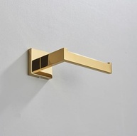 TINICO Kit Acessórios Banheiro - Toalheiro de Parede 26cm em Aço Inox 304 Dourado - imagem 2