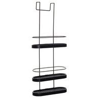 Porta Shampoo Triplo Aramado Preto para Box de Banheiro - Organização Elegante e Prática - imagem 5