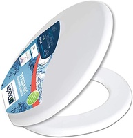 Assento Sanitário Almofadado Branco com Tampa - Conforto e Estilo para Seu Banheiro - imagem 1