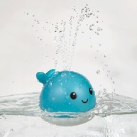 BUBA – Baleia Azul Esguicha Água: Brinquedo Divertido para Banho e Piscina Infantil - imagem 4