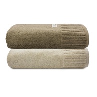 Toalhas de Banho Gigantes Ele/Ela Velour 500g/m² - 100% Algodão Macio e Absorvente - imagem 1