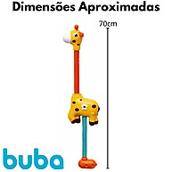 Chuveirinho Infantil Girafinha com Ventosa - Diversão no Banho - imagem 2