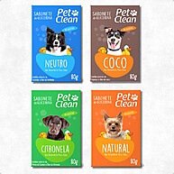 Banho Pet Perfeito: Sabonete Pet Clean 80g - imagem 1