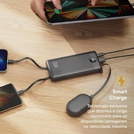 Power Bank 10000mAh i2GO PRO 4 em 1: Carregue Tudo, Em Qualquer Lugar! - imagem 4