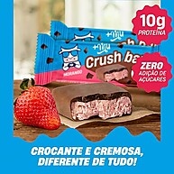 +Mu Crush Bar Morango: 12 Barras Proteicas 480g - imagem 4