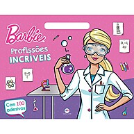 Barbie Profissões Incríveis: Descubra e Pinte! - imagem 1