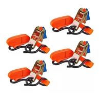 Kit 4 Catracas com Cinta de Amarração 3m - 800kg: Segurança Total para Náutica, Motos, Barcos e Veículos! - imagem 1