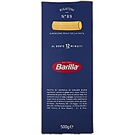 Rigatoni Barilla Grano Duro: Massa Italiana Perfeita 500g - imagem 1