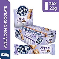 Nutry Avelã Chocolate: Barra Cereal 24un - imagem 2