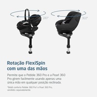 Base Maxi-Cosi FamilyFix Pro com Giro 360° Black: Segurança e Conforto Inovadores - imagem 4