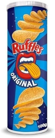 Salgadinho a Base De Batata Original Ruffles Tira Onda Elma Chips Tubo 100G - imagem 3