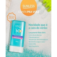 Sunless Baby FPS 60: Proteção Solar em Bastão - imagem 2