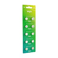 Bateria LR44 Elgin: Energia Duradoura em 10 Unidades - imagem 1