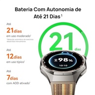 Smartwatch Huawei Watch GT 6 Pro 46mm: Bateria 21 Dias, ECG, +100 Modos Esportivos, GPS - Preto - imagem 5