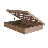 Cama Box Casal Queen com Baú Cb1160 158x198cm Haste Articulável Aço Marrom - Art In Móveis - imagem 4