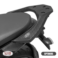Suporte Baú Superior Fiber Force FZ15 2023+ Preto: Segurança e Estilo para Sua Moto - imagem 3