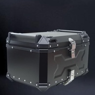 Bauleto Moto Traseiro 45L Tronos Preto: Segurança e Estilo Universal Anti-Roubo - imagem 5