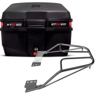 Bauleto Moto Stoned 35L + Bagageiro para Yamaha Fazer 150 e Factor 125 (2017-2022) - imagem 1
