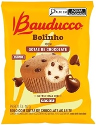 Display 16 Bolinho Baunilha Com Gotas De Chocolate Bauducco 40g - imagem 2