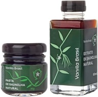 Extrato Natural de Baunilha 60ml + Pasta Concentrada Natural de Baunilha 42g da Vanilla Brasil Kit - imagem 4