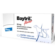 Baytril Flavour 50mg: Alívio e Sabor para seu Pet - imagem 1