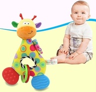 Mobile Girafa Espiral para Carrinho de Bebê com Chocalho Divertido e Educativo - imagem 5