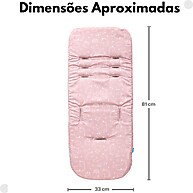 Almofada Carrinho Buba Unicórnio Rosa – Conforto e Estilo para o Bebê - imagem 2