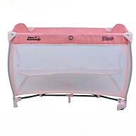 Berço Portátil New Aconchego Pink: Conforto e Segurança para o Bebê - imagem 2