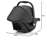 Bebê Conforto Litet Preto 0-13kg: Segurança e Praticidade para Seu Filho - imagem 3