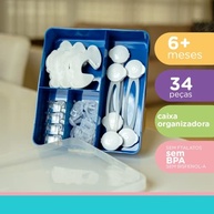 Lolly Kit Casa Bebê Seguro - Protetores de Tomada, Quina e Travas para Portas - imagem 4