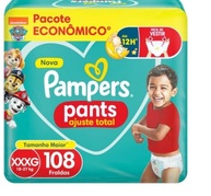Fralda Pampers Pants Ajuste Total XXXG - Conforto e Segurança para Bebês Grandes - imagem 1