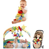 Brinquedo de Pelúcia Espiral para Carrinho e Berço: Diversão e Desenvolvimento para Bebês - imagem 5