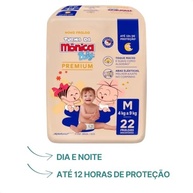 Fralda Turma da Mônica Baby Premium Jumbo M 22 Unidades - Conforto e Proteção Total para Bebês - imagem 5