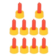 AYNEFY Mamilo para Bebida de Leite de Cordeiro - 10 Bicos Vermelhos para Amamentação de Ovelhas e Cabras - imagem 1