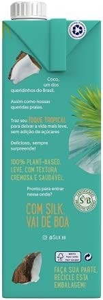 Silk Bebida Vegetal Coco Sem Açúcar 1L - imagem 4