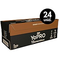 Pack YoPRO Bebida Láctea UHT Chocolate 15g de proteínas 250ml - 24 unidades - imagem 3