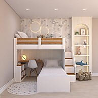 Beliche Office Star: Quarto Completo e Funcional! - imagem 1