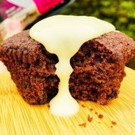 Belive Muffin Double Chocolate Zero Açúcar Sem Glúten Sem Lactose 40G - imagem 2