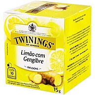 Twinings Chá Limão e Gengibre: Refrescância e Bem-Estar - imagem 1