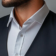 Colete Social Slim Oxford: Elegância que Veste Bem - imagem 1