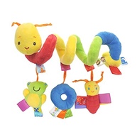 Brinquedo de Pelúcia Espiral para Carrinho e Berço: Diversão e Desenvolvimento para Bebês - imagem 2