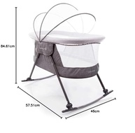 Safety 1st Moisés Dreamy - Berço Portátil com Função Balanço e Mosquiteiro | Conforto e Segurança até 9kg - imagem 4