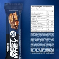 Atlhetica Nutrition Best Whey Bar (Display C/ 12 Unidades - 30G) - Sabor Peanut Caramel - imagem 2