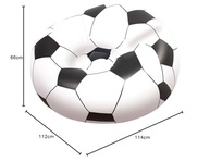 Cadeira Inflável Bola de Futebol Bestway 75010 - Conforto e Diversão em Formato Esportivo - imagem 4