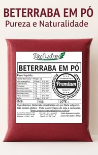 Beterraba Em Pó 500grs - 100% Pura - imagem 2
