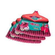 Vassoura Noviça Bettanin Colorida Original Sem Cabo Kit 3 - Limpeza Eficiente e Estilo - imagem 2