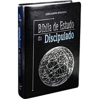 Bíblia de Estudo do Discipulado NAA | SBB | Couro Sintético Nobre Preta - imagem 2