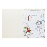 Livro de Colorir Bíblico: O Nascimento de Jesus - Desperte a Criatividade e a Fé! - imagem 3