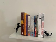Suporte para Livros Decorativo com Design de Gato e Cachorro - Bibliocanto - imagem 5